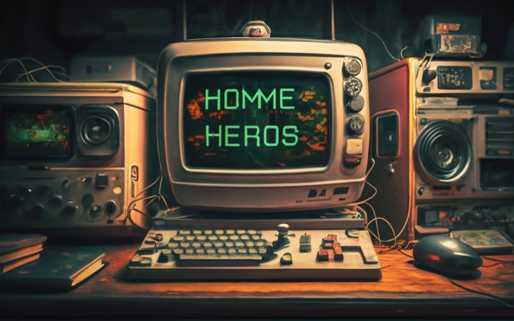 Home Computer Heroes: Textual Treasures and Joystick Thrills.